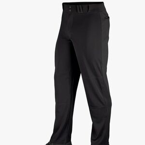 Champro Men's MVP OB Open Bottom Loose Fit Baseball Pants - Black - Large
